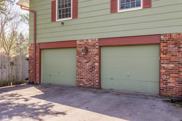 7859 N Chester Ave, Indianapolis, IN 46240 - garage featuring concrete driveway