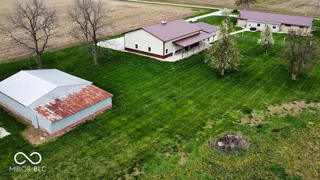 drone / aerial view