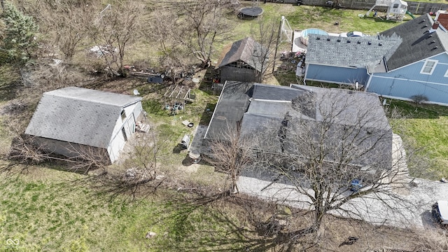 5110 Chelsea Rd, Indianapolis, IN 46241 - birds eye view of property
