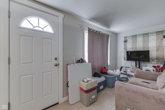 5110 Chelsea Rd, Indianapolis, IN 46241 - foyer featuring light tile patterned floors