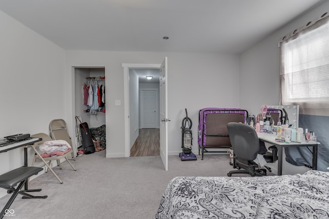 5110 Chelsea Rd, Indianapolis, IN 46241 - bedroom with carpet flooring and baseboards