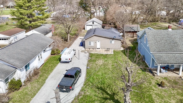 5110 Chelsea Rd, Indianapolis, IN 46241 - aerial view featuring a residential view