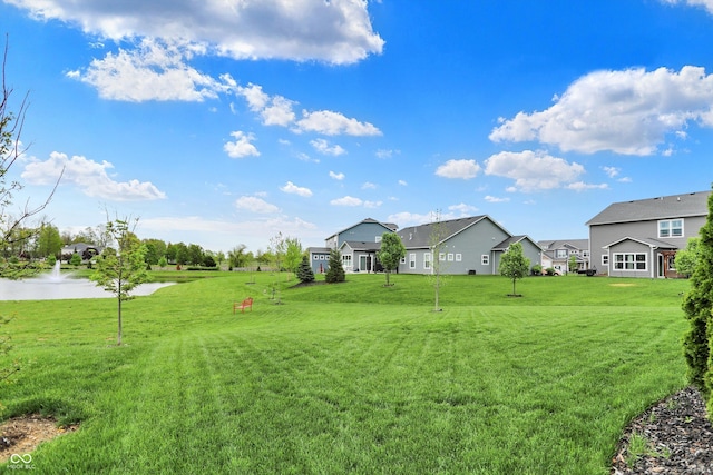 15752 Matthews Ln, Noblesville, IN 46060 - view of yard with a water view and a residential view