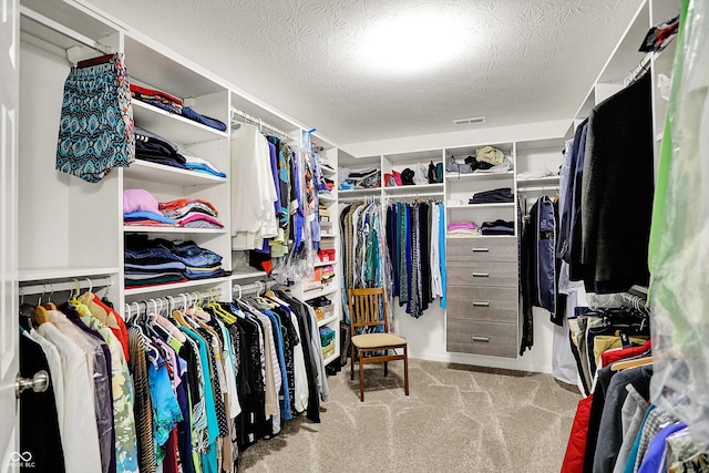 15752 Matthews Ln, Noblesville, IN 46060 - spacious closet featuring visible vents and carpet floors