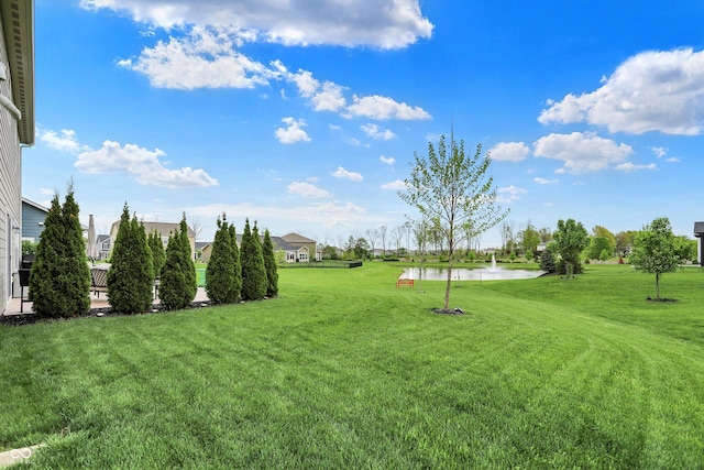 15752 Matthews Ln, Noblesville, IN 46060 - view of yard featuring a water view