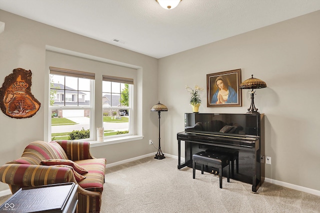 15752 Matthews Ln, Noblesville, IN 46060 - living area with visible vents, carpet, and baseboards