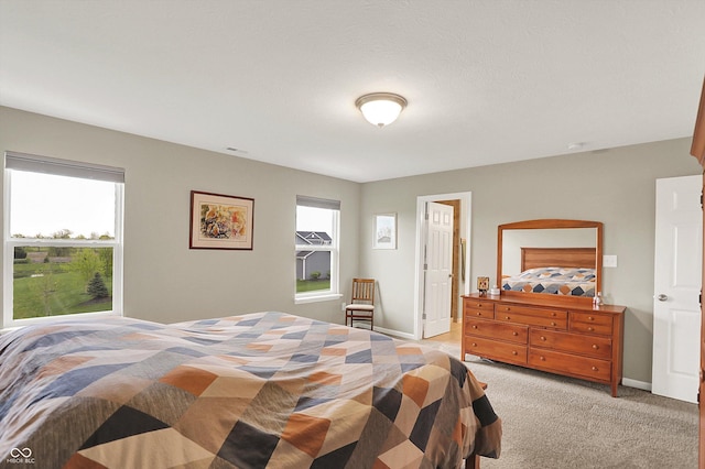 15752 Matthews Ln, Noblesville, IN 46060 - bedroom featuring baseboards, visible vents, multiple windows, and light carpet
