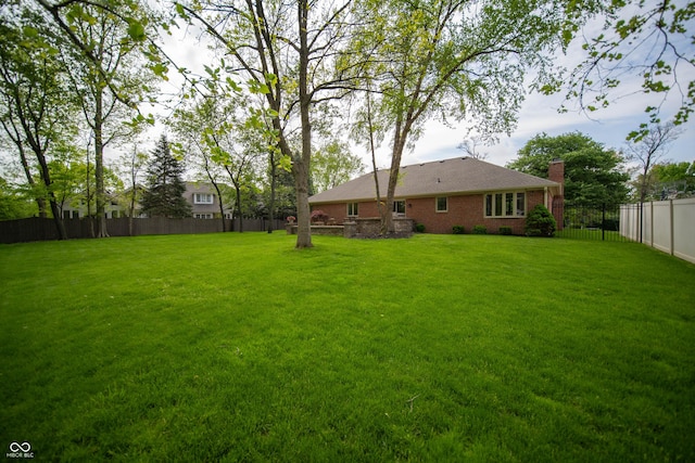7732 Ashtree Dr, Indianapolis, IN 46259 - view of yard