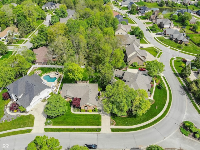 7732 Ashtree Dr, Indianapolis, IN 46259 - drone / aerial view featuring a residential view