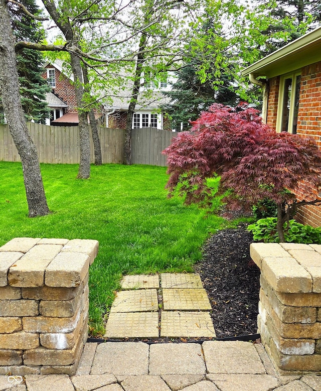 7732 Ashtree Dr, Indianapolis, IN 46259 - view of yard with fence