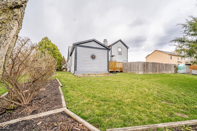 11229 Echo Ridge Ln, Indianapolis, IN 46236 - view of yard with a storage unit