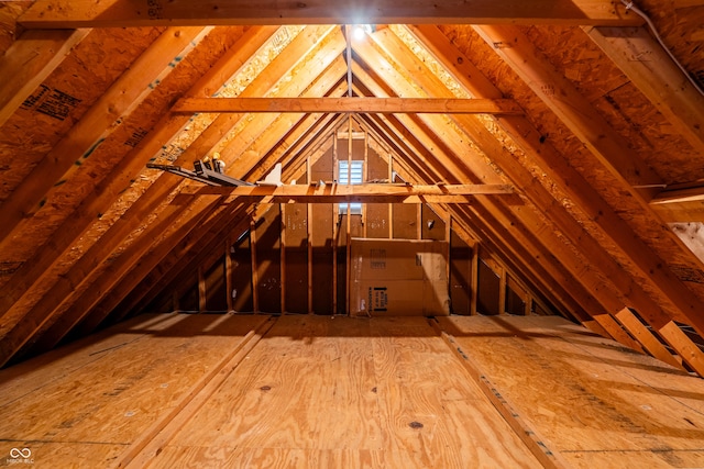 11229 Echo Ridge Ln, Indianapolis, IN 46236 - view of unfinished attic