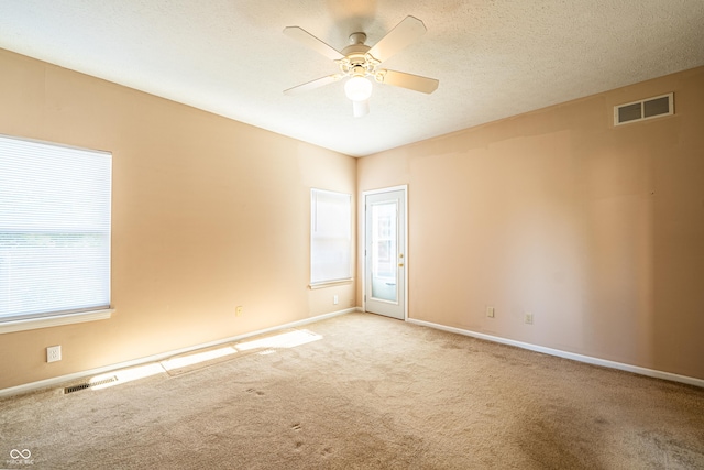 11229 Echo Ridge Ln, Indianapolis, IN 46236 - carpeted empty room featuring a ceiling fan and baseboards