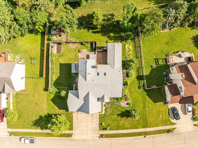 11229 Echo Ridge Ln, Indianapolis, IN 46236 - bird's eye view