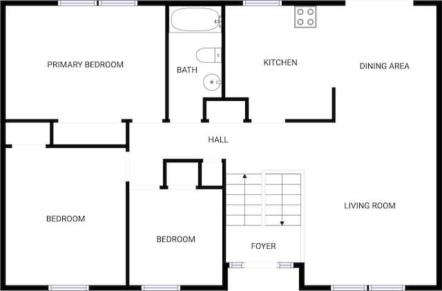 2928 Sheffield Dr, Indianapolis, IN 46229 - home floor plan