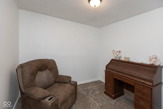 251 Howard Rd, Greenwood, IN 46142 - sitting room featuring baseboards and carpet flooring
