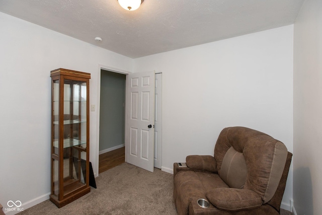 251 Howard Rd, Greenwood, IN 46142 - living area featuring carpet floors and baseboards