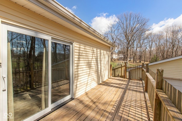251 Howard Rd, Greenwood, IN 46142 - view of wooden terrace