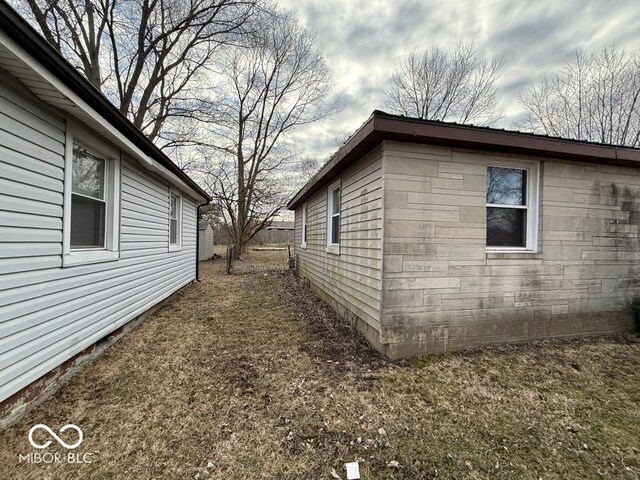 view of home's exterior