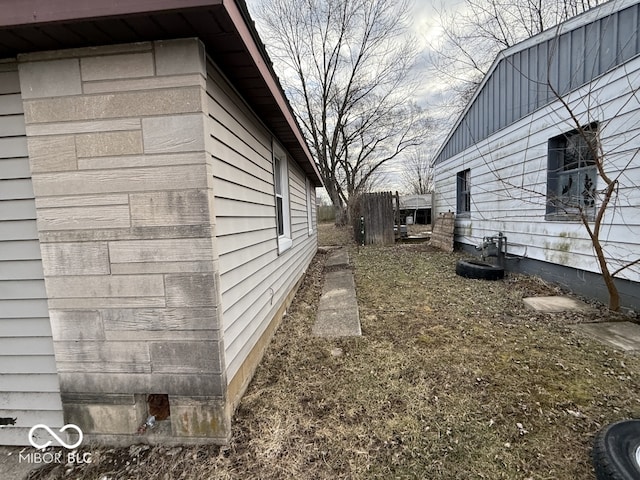 view of property exterior