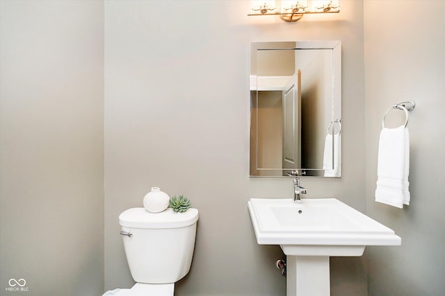 bathroom with toilet