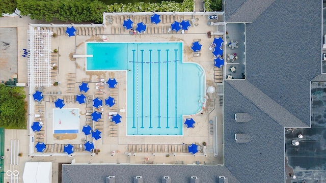 bird's eye view