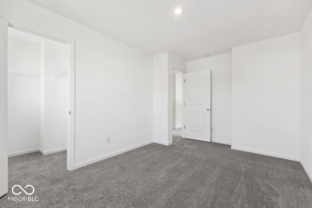 1924 White Oak Dr, Shelbyville, IN 46176 - unfurnished bedroom featuring carpet floors, a closet, and baseboards