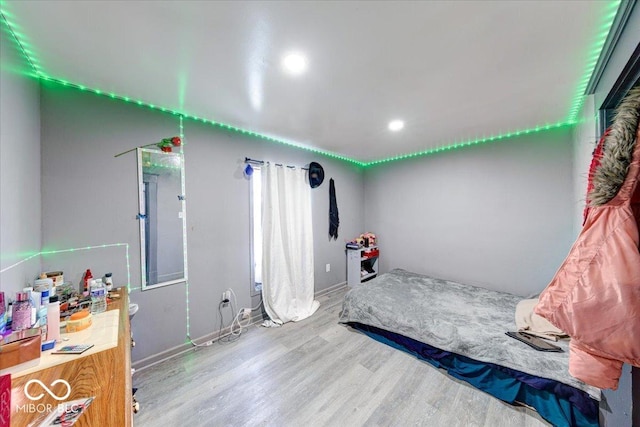 215 S Warman Ave, Indianapolis, IN 46222 - bedroom featuring wood finished floors
