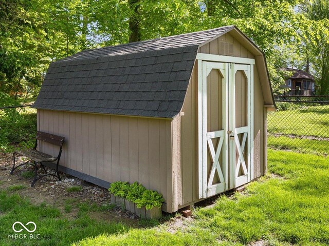 6820 W Forest Brook Dr, Fountaintown, IN 46130 - view of shed