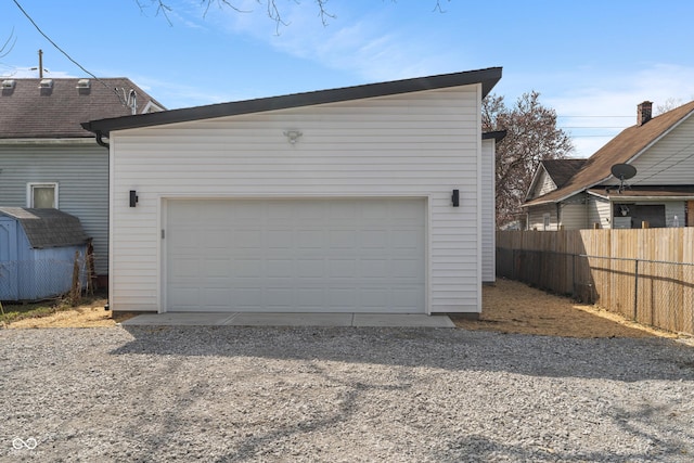 2362 English Ave, Indianapolis, IN 46201 - detached garage with fence
