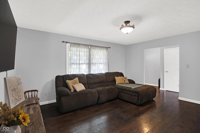8315 San Marcos Cir, Indianapolis, IN 46256 - living area with wood-type flooring and baseboards
