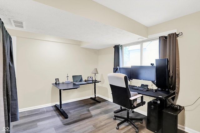 8315 San Marcos Cir, Indianapolis, IN 46256 - office with wood finished floors and baseboards