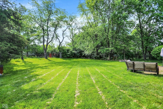 8315 San Marcos Cir, Indianapolis, IN 46256 - view of yard featuring view of scattered trees