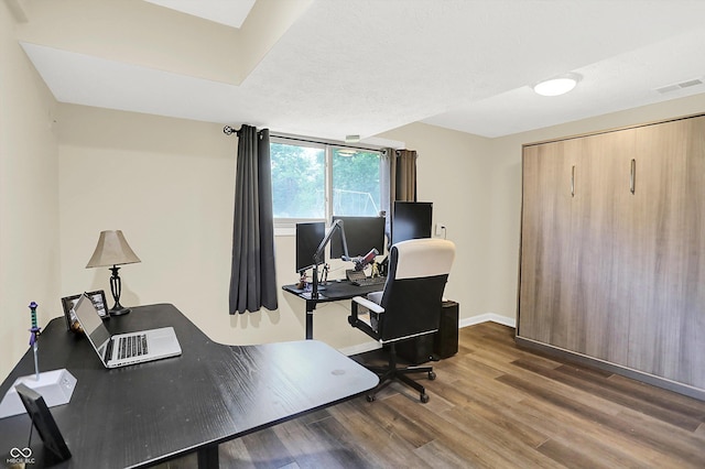 8315 San Marcos Cir, Indianapolis, IN 46256 - office space featuring wood finished floors and baseboards