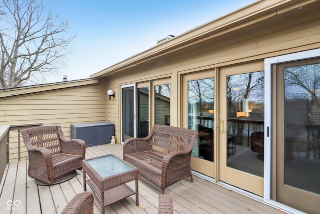 view of deck
