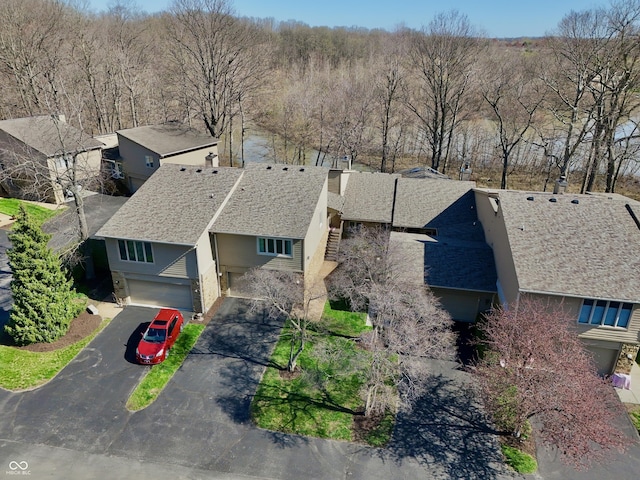 drone / aerial view