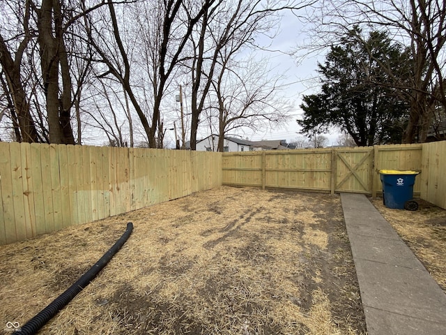 1518 Lawton Ave, Indianapolis, IN 46203 - view of fenced backyard