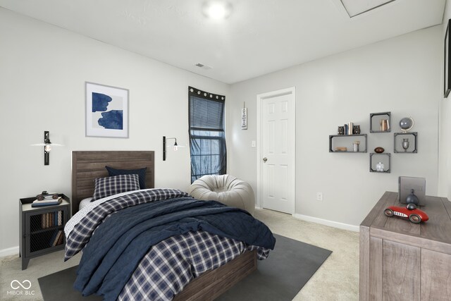 5150 Bramwell Ln, Whitestown, IN 46075 - bedroom featuring light colored carpet and baseboards