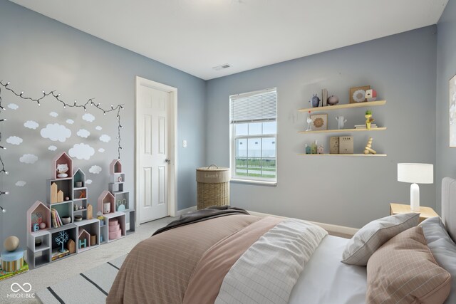 5150 Bramwell Ln, Whitestown, IN 46075 - carpeted bedroom with baseboards