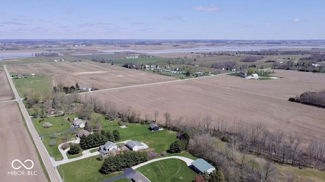 7180 N State Road 42, Eminence, IN 46125 - birds eye view of property with a rural view