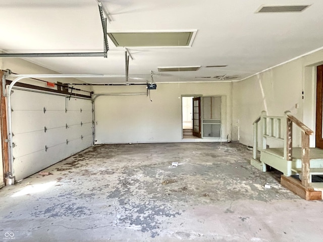 7180 N State Road 42, Eminence, IN 46125 - garage with visible vents and a garage door opener