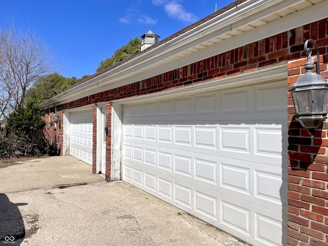7180 N State Road 42, Eminence, IN 46125 - garage with concrete driveway