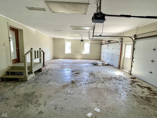 7180 N State Road 42, Eminence, IN 46125 - garage featuring a garage door opener