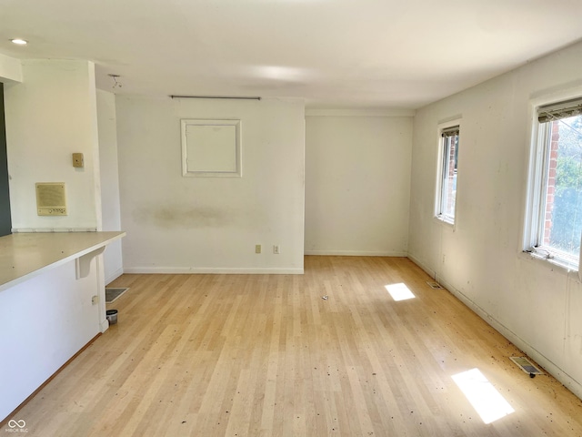 7180 N State Road 42, Eminence, IN 46125 - unfurnished room with visible vents, light wood-type flooring, and baseboards
