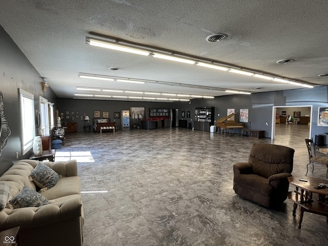 interior space featuring visible vents