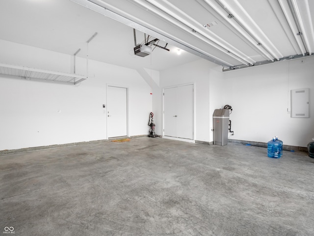 2578 Filson St, Carmel, IN 46032 - garage featuring water heater and a garage door opener