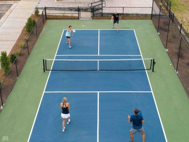 2460 Collins Dr, Westfield, IN 46074 - view of tennis court