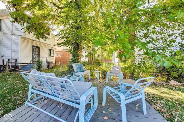 view of deck