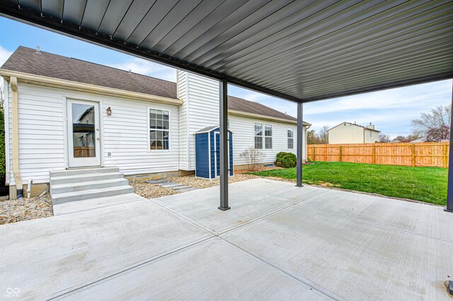 6036 Terrytown Pkwy, Indianapolis, IN 46254 - view of patio featuring entry steps and fence