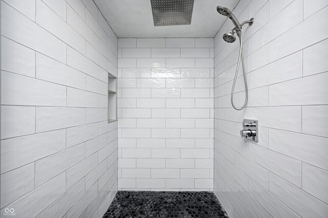 6036 Terrytown Pkwy, Indianapolis, IN 46254 - bathroom with tiled shower